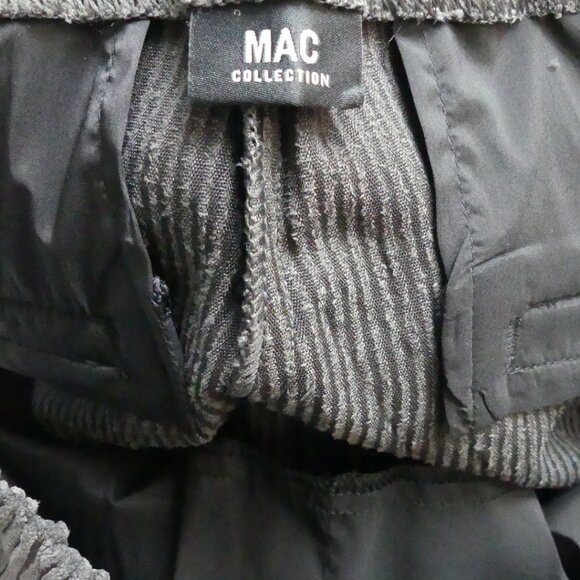 MAC Jeans Chiara Fluid Corduroy Pull On Trouser Pants Gray USA Size 10 EU 40 - Picture 6 of 9